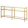 Ceno Glass Top Console Table