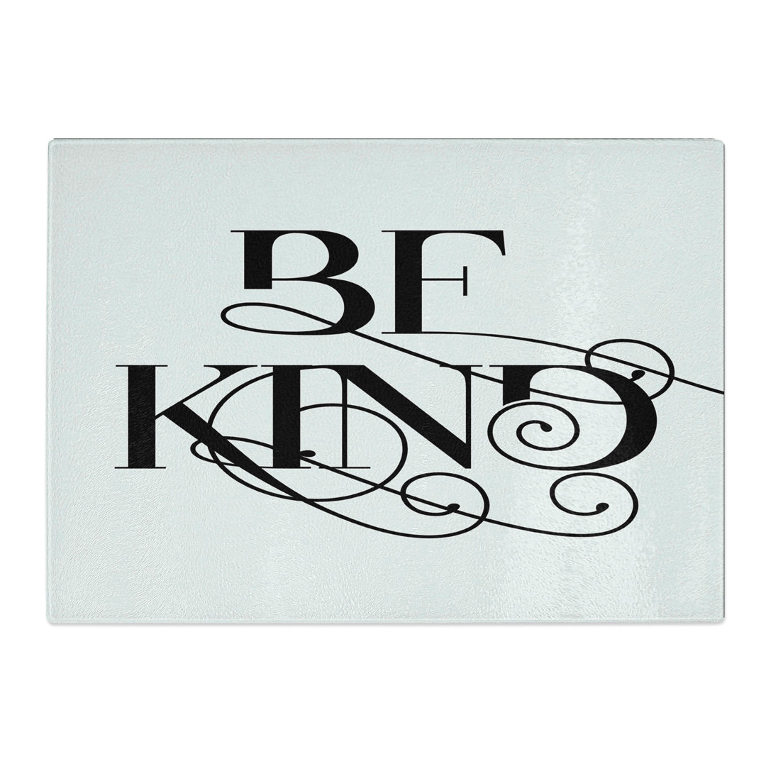 Be Kind V2 Typography Chopping Board