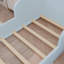Lit de sol en forme d'ours pour tout-petit en bois massif -1490292844