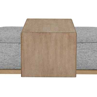 Table repose-pieds et repose-pieds - gris