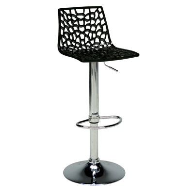 Spider Adjustable Height Bar Stool - Glossy Jute