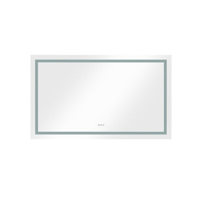 Miroir de salle de bain sans cadre