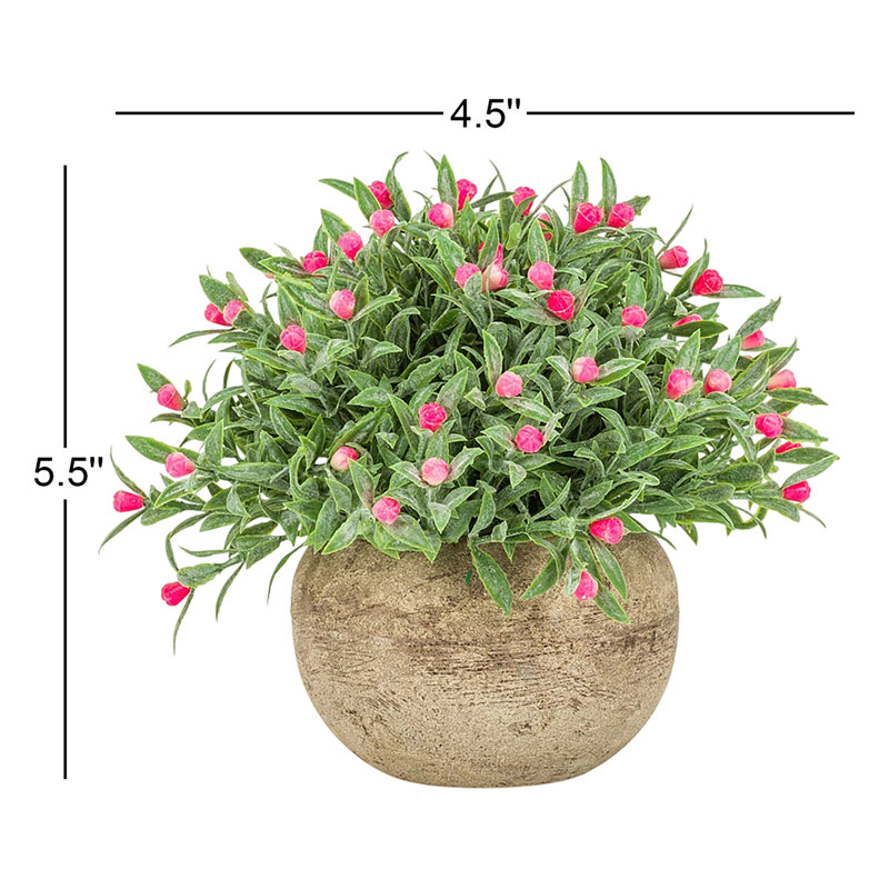 Plante artificielle en pot 3 po
