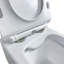 Toilettes suspendues Dakota 1,28 GPF (siège inclus)-39076353