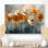 Golden Glow Of Ranunculus Flowers Field I - Ranunculus Wall Art