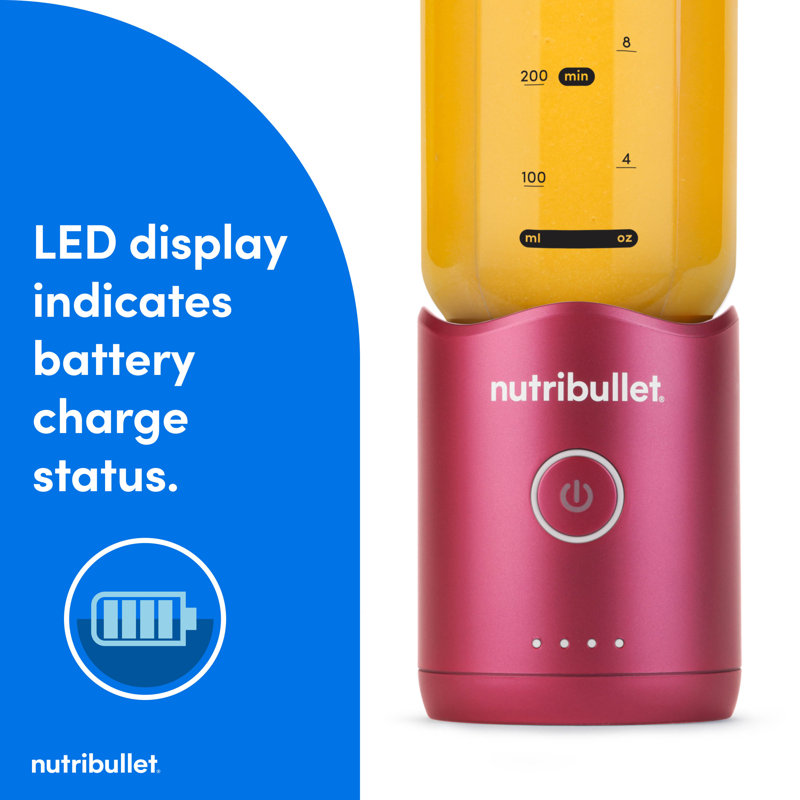 mélangeur portable Nutribullet Flex, rouge rubis, Rouge rubis