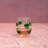 Drop Green Stemless Wine Glass
