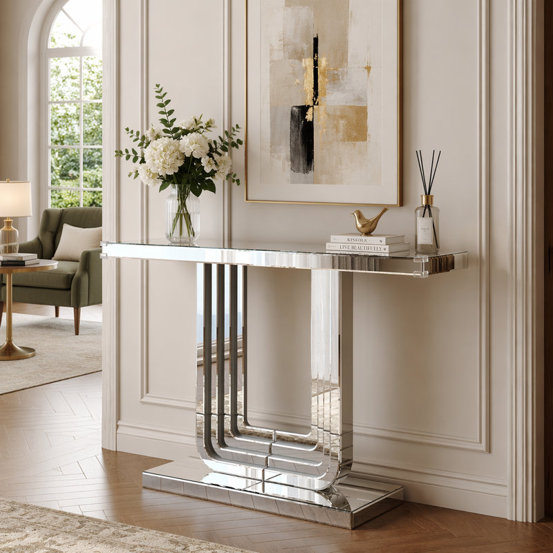 Mirrored Console Table