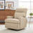 Joris 30" W Top Grain Leather Power Swivel Rocker Recliner with USB-A & USB-C Charging-1445130723