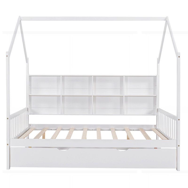 Lit gigogne en bois, Double