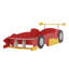 Lit plateforme avec roulettes Race-907463262