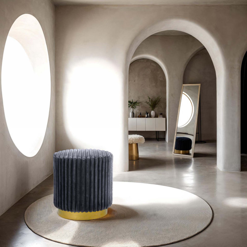 Tabouret d'appoint rond