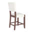 Ensemble de salle à manger 3 pièces à hauteur de comptoir, style Mid-Century moderne pour la cuisine, la salle à manger et les petits espaces