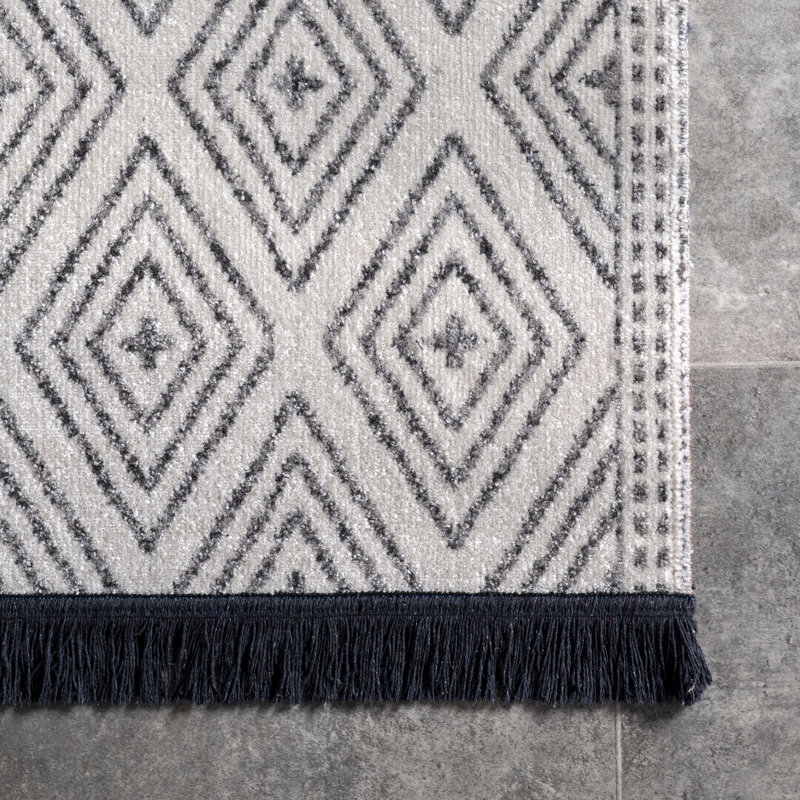 Mikole Striped Indoor / Outdoor Rug, Rectangle 8' x 10'4"