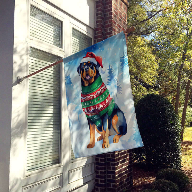 Double Sided Polyester Christmas, 40'' H x 28'' W
