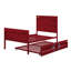 Lit plateforme simple-1164665403