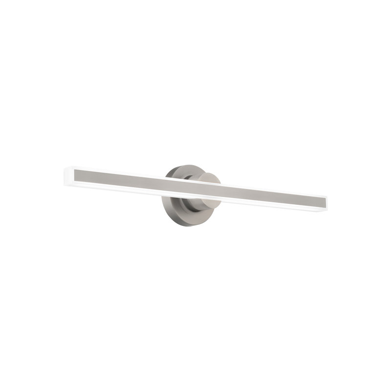 Bastone 1 - Light LED Bath Bar, Brushed Nickel, 3500K, 26'' W