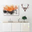 Sun Setting Behind The Mountains - Wrapped Canvas-56656487