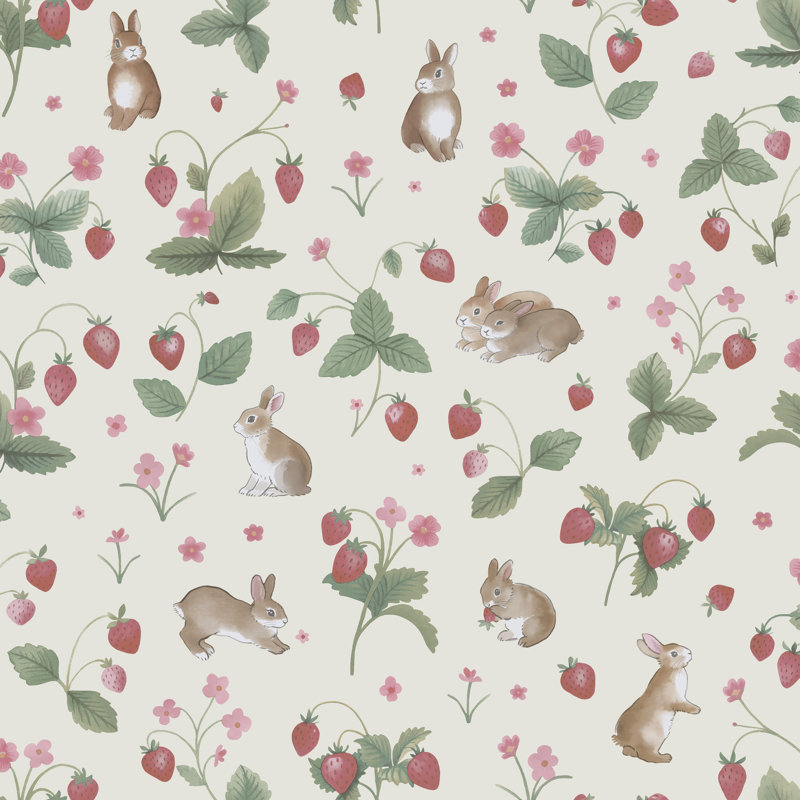 10.05m x 53cm Matte Wallpaper Roll, Cream Green