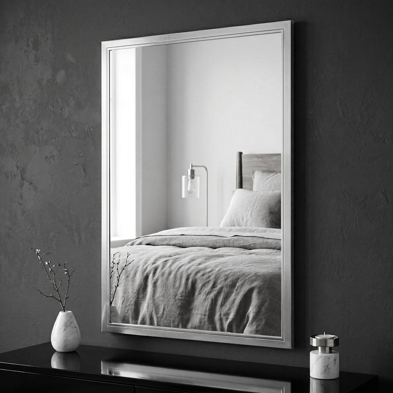 Miroir de salle de bain mural Kennith, H 40 po x l 30 po