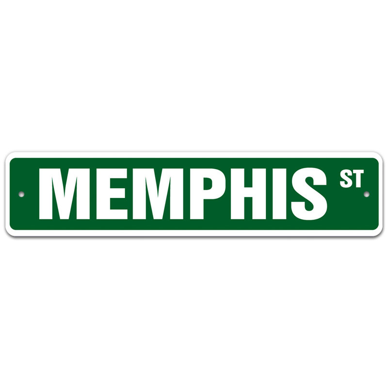 Plaque de rue Machiasport, H 7 po x l 30 po x P 0,1 po