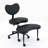 Chair, Cross Legged Chair With Wheels, Plus, Desk Lumbar Support, Adjustable Stool, Upgrade Version, Design, Fidgety Office Workers, Active Sitting Solution Flexible Home Office, Activate Your Sit,