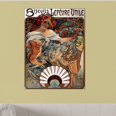 Mucha Alphonse - Wrapped Canvas Print