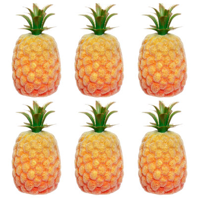 Ananas, ensemble de 6 - 7 .5 pouces