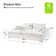 Tychon 87" Upholstered Square Arm Deep Seating Sleeper Sofa