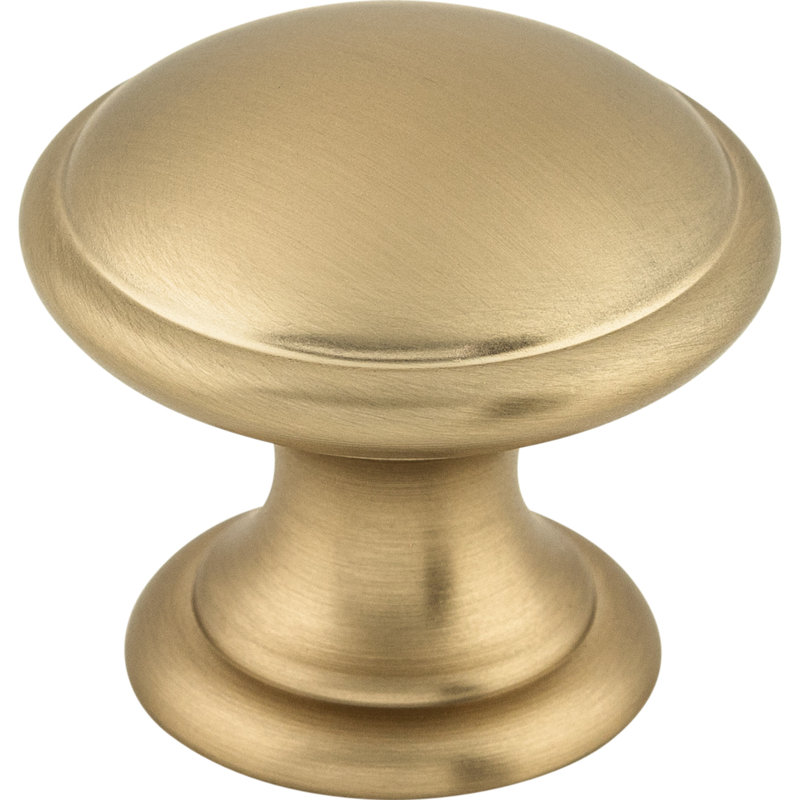 Dakota 1 1/4" Diameter Round Knob, Brushed Bronze