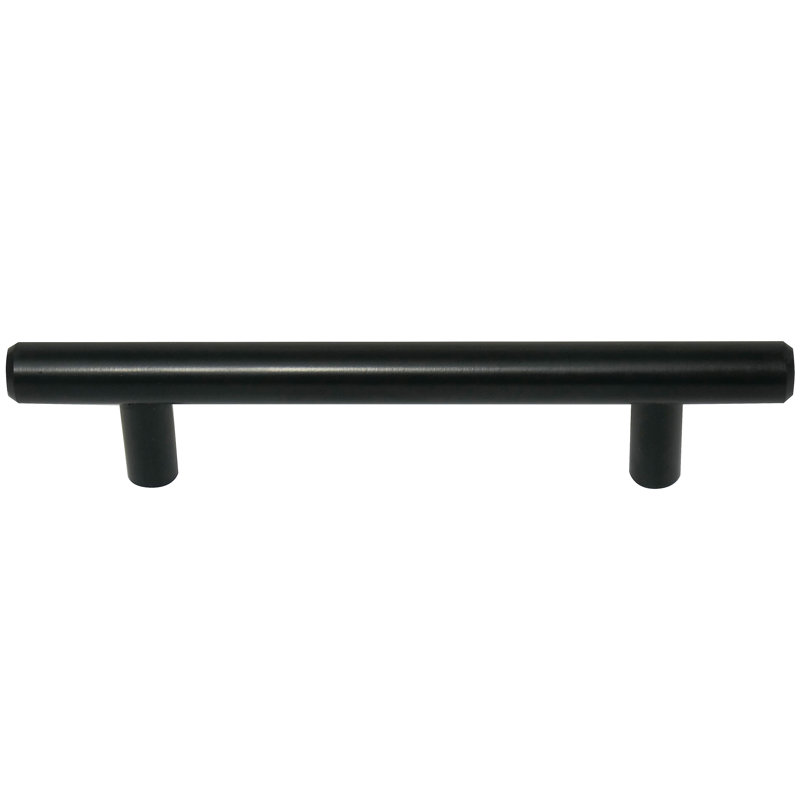 Poignée barre en T noir Laurey Melrose 7-1 / 2 "(192Mm) centre à centre, Noir mat, 7-1/2"