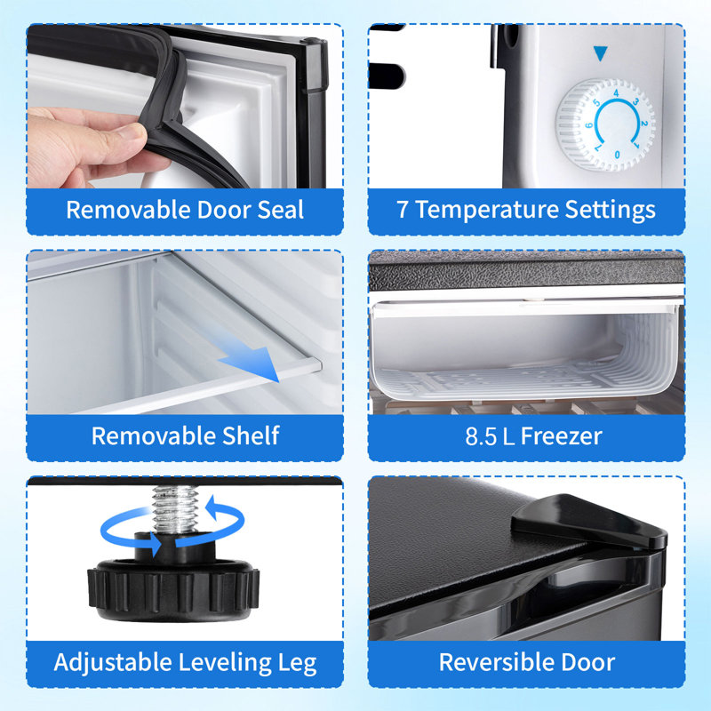 Portable Ice Maker for Countertop, 9 Bullet-Shaped Ice Cubes in 6 Mins, 12KG/24H Compact Ice Machine with Self-Cleaning, Ice Basket & Scoop, 2 Ice Sizes, Ideal for Home, Kitchen, Camping & Parties, Black