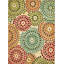 Tapis intérieur / extérieur vert / beige / rouge / turquoise Deweese-1916737263