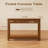 COCO DESIGN 47.2'' Console Table With 2 Drawers, Wood Sofa Table For Entryway Hallway Living Room, Brown-45938227