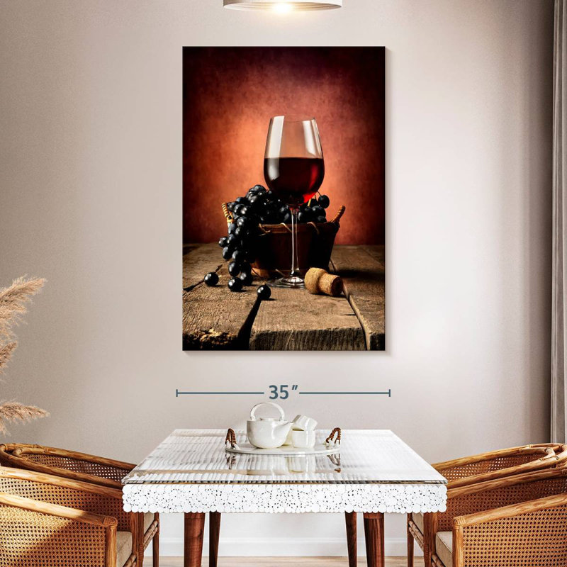Yarlin Red Wine Classic, 51" H x 34" W