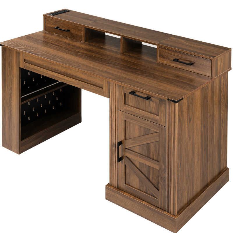 MDF Armoire Desk