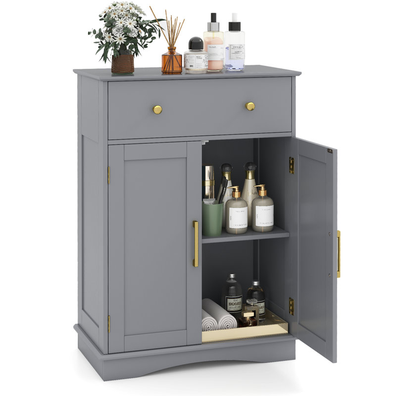 Bathroom Cabinet, Grey