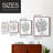 B&W Plant Specimen I Framed Print - Solid Wood-506964294-506964299