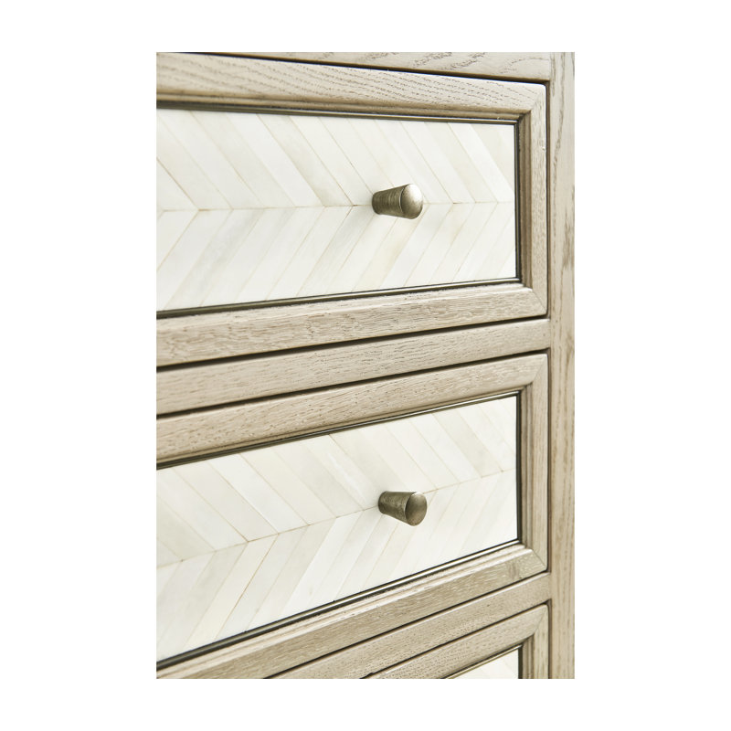 Water 4 - Drawer Solid Wood Dresser