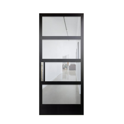 Narrow Profile 4 Lite Fiberglass Front Door