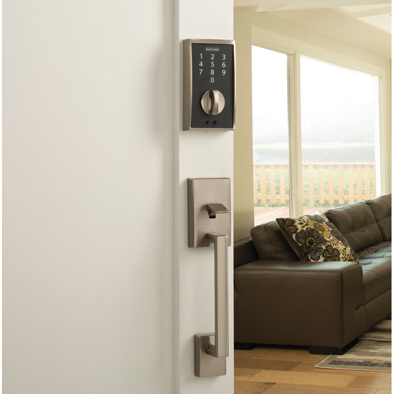 Levier de porte électronique Latitude avec rosette Century