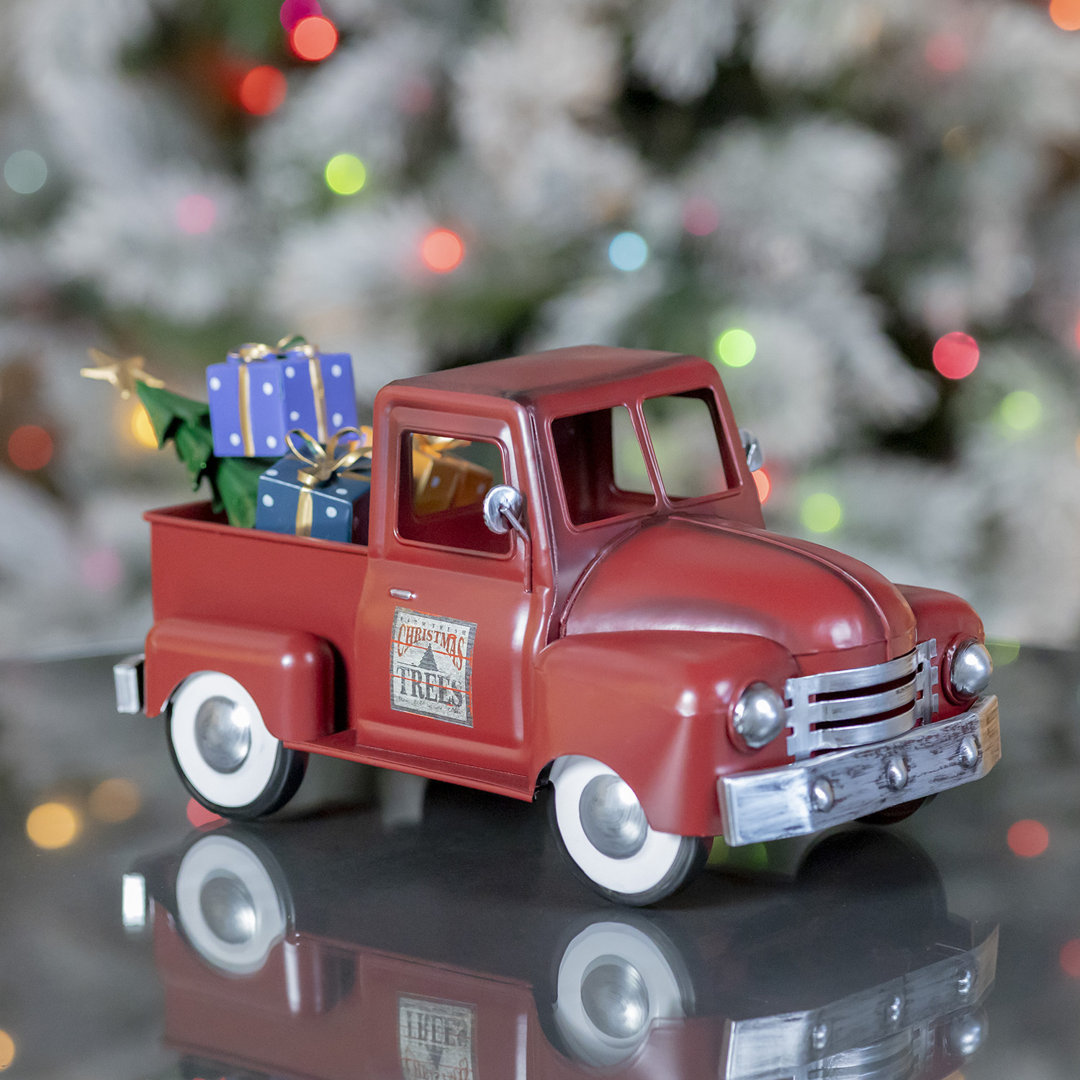 Mini Truck With Christmas Tree And Gifts The Holiday Aisle® 