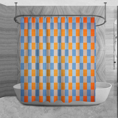 Rideau de douche Ottusso Gingham