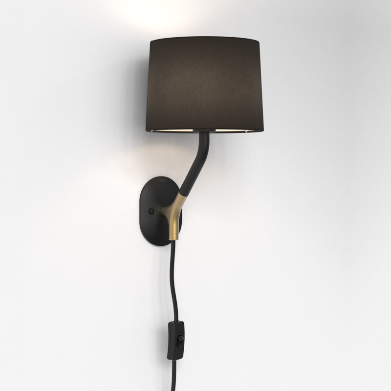 Arbor 1 - Light Armed Sconce, Matt Black