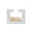51.18"White Modern Simulated Flame Electric Fireplace Humidifier-118508731-118508730