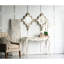Accessoire de miroir artistique pour chambre à coucher, salon, bureau et entrée artistique - 30 po x 23,5 po