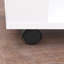 Wheel End Table Built-In Outlets