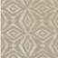 Geometric Area Rug in Light Brown/Ivory-962185483