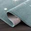 Tapis bleu contemporain Ambrine KID130A-69295757