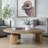  Tiernan Reclaimed Oak Round Coffee Table